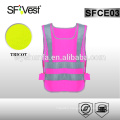 2015 New Products High Visibility Reflective child & kids pink Safety Vest For Children